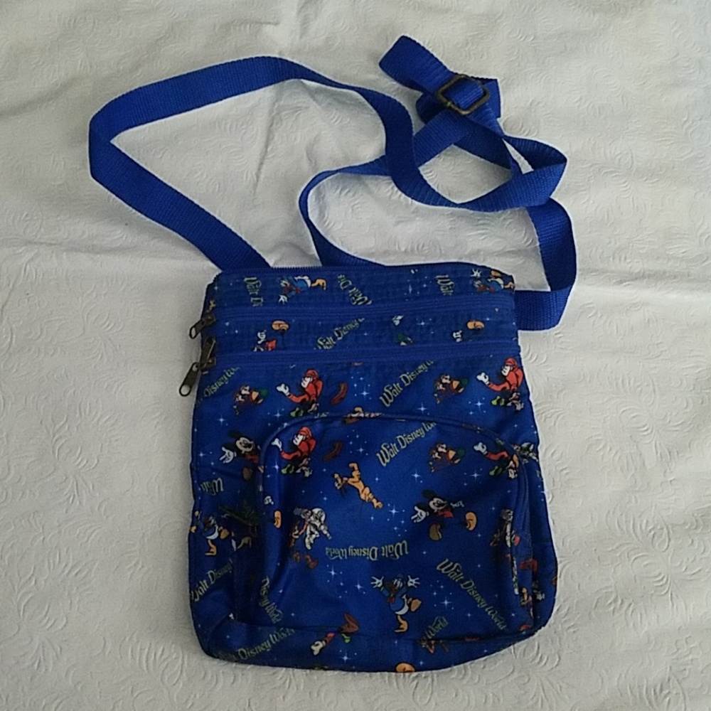 Disney Blue Character Crossbody Bag